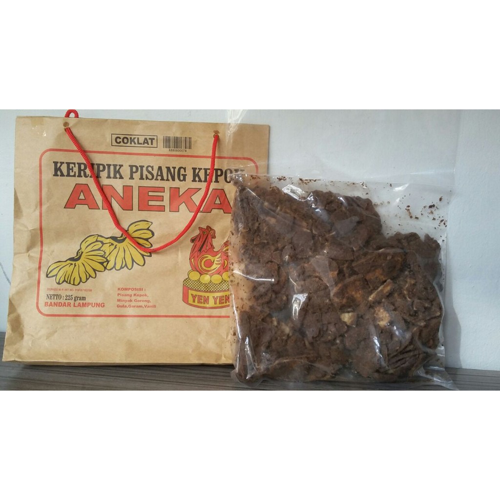 Jual Aneka Keripik Pisang Coklat Lampung Kemasan (225 Gr) | Shopee Indonesia