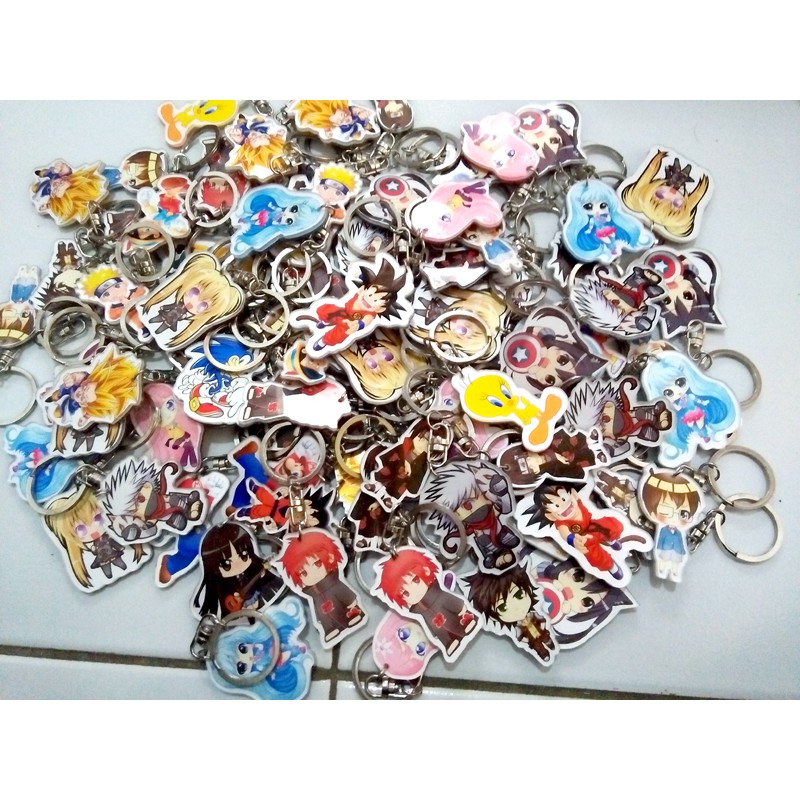GANTUNGAN KUNCI FOTO/GANTUNGAN KARAKTER/GANCI/AKSESORIS