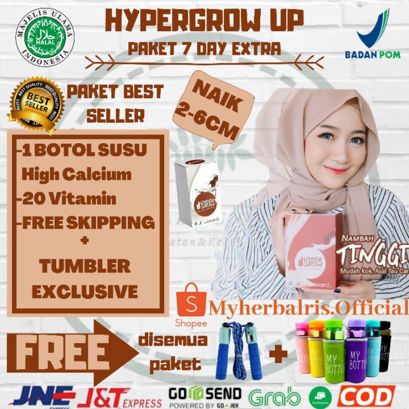 Hypergrow Peninggi Badan Original / Susu Suplemen Peninggi