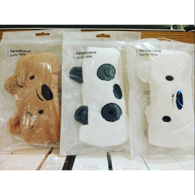 Jual MINISO HEADBAND / BANDO WE BARE BEARS / WBB SERIES Indonesia