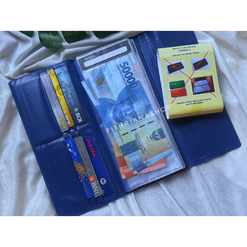 (BISA COD) Dompet Disiplin Dompet Genius Pengatur keuangan Anggaran