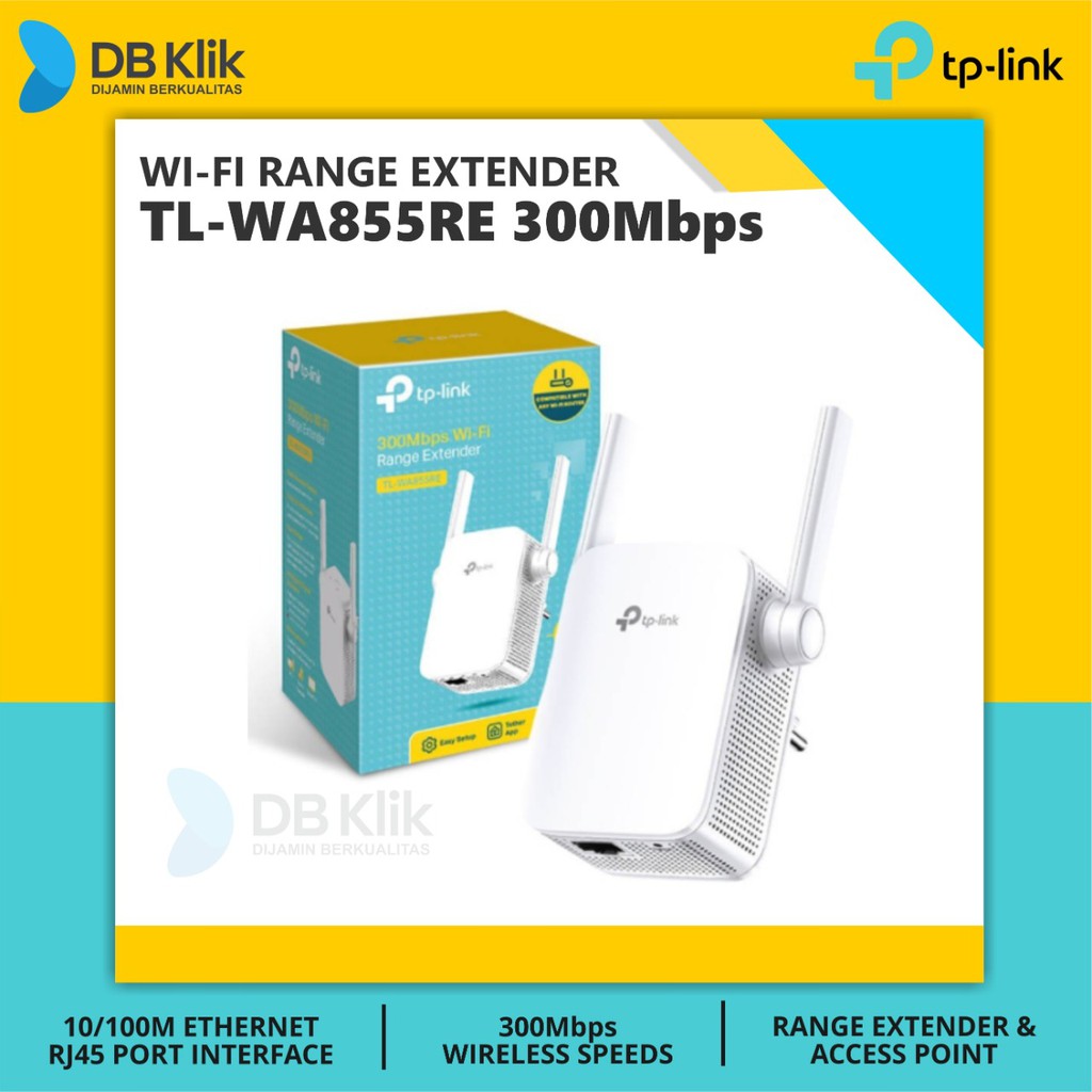 Jual Wifi Range Extender Tp Link Tl-Wa855Re 300Mbps- Tplink Tl Wa855Re | Shopee Indonesia
