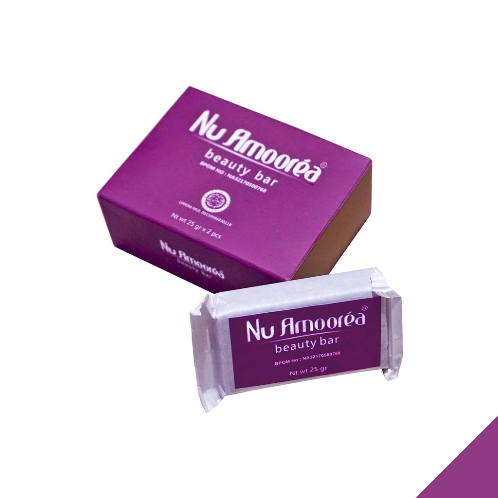 Sabun Nu Amoorea Beauty Bar 25gr/ 50gr/ 100gr Shopee Indonesia