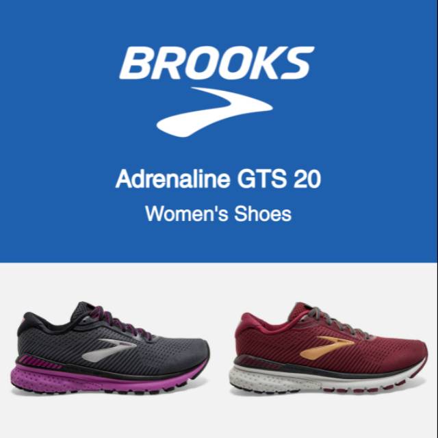Jual Brooks Adrenaline Gts 20 - Women's Running Shoes | Shopee Indonesia