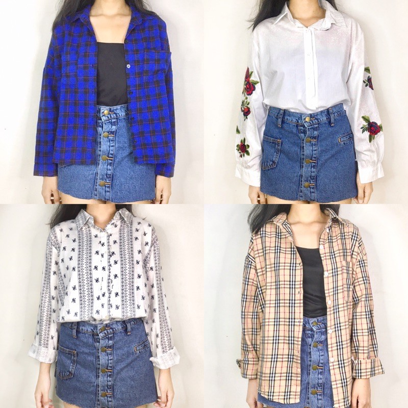 Thrift Shop Kemeja Shopee Indonesia