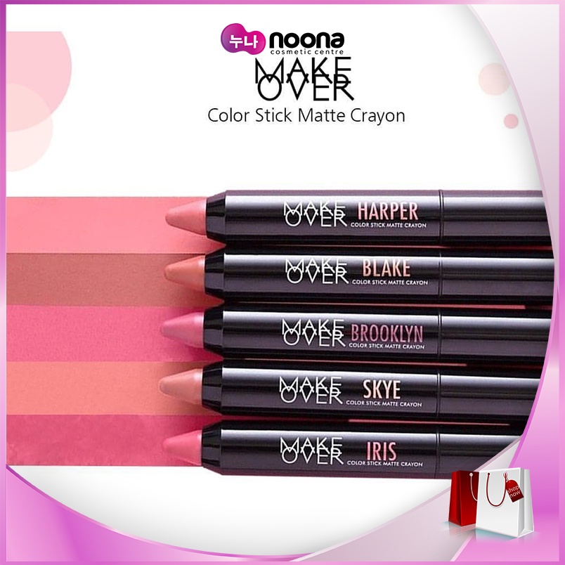 MAKE OVER COLOR STICK MATTE CRAYON 2.6GR Shopee Indonesia