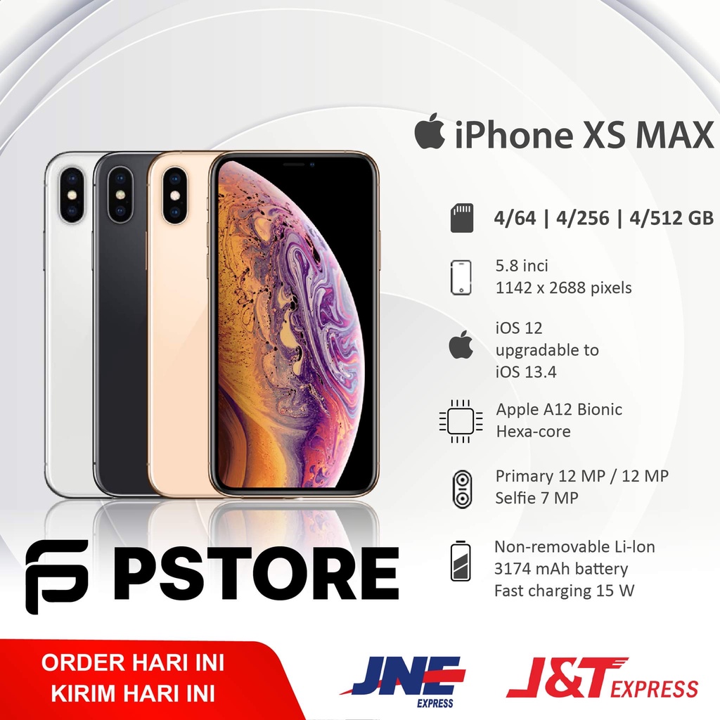 Jual iphone XS XS MAX 256GB/64GB LIKE NEW GOOD CONDITION BERGARANSI