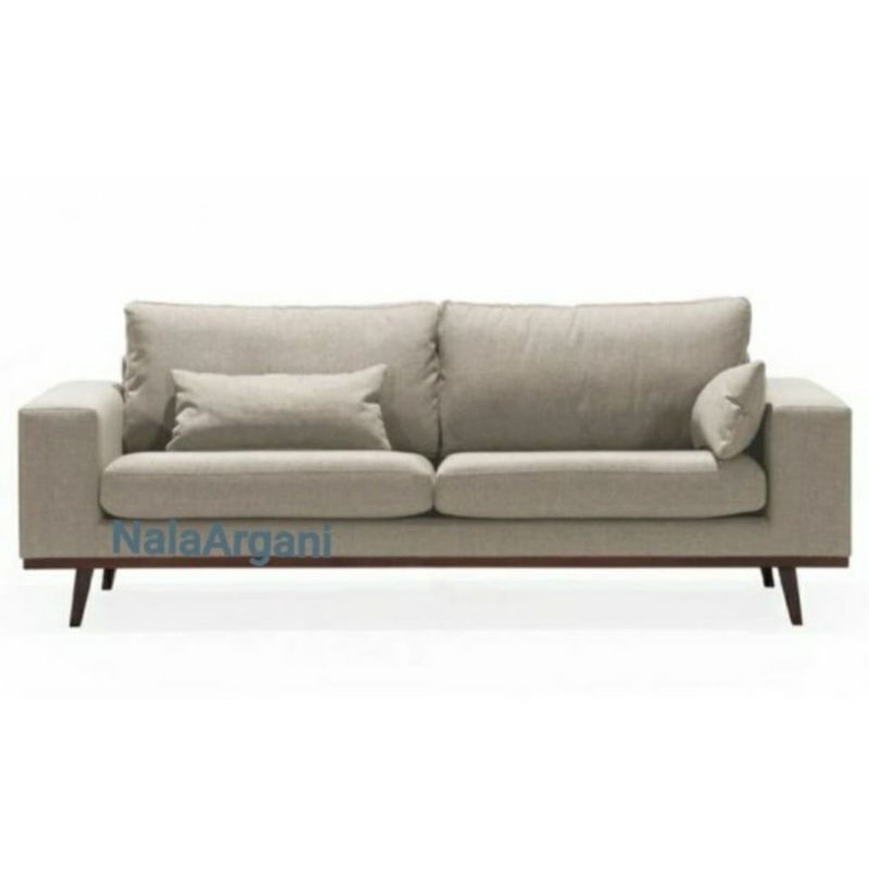 retro soffa Jual Sofa Retro | Sofa 3 Seater | Sofa Kaki Frane Kayu | Arini - 180X80 Indonesia|Shopee Indonesia