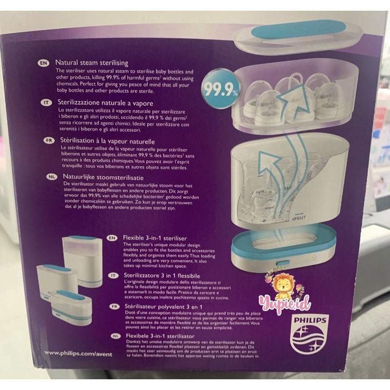 Jual Philips Avent 3In1 Steriliser | Shopee Indonesia
