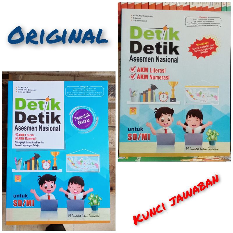 New Detik Detik Asesmen Nasional SD plus kunci jawaban | Shopee Indonesia