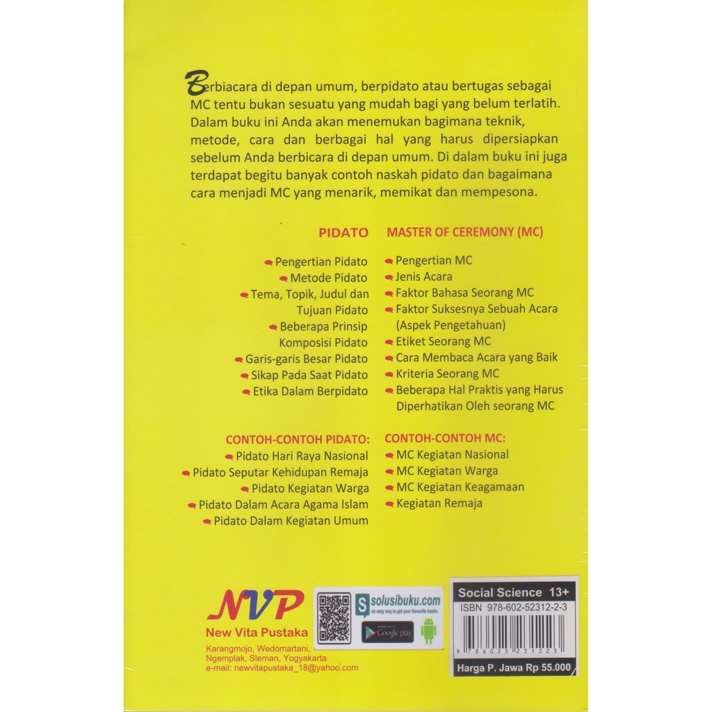 NEW!! EKSKLUSIF SENI MEMBAWAKAN PIDATO &amp; MC - NEW VITA | Shopee Indonesia