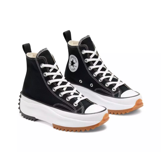 Jual Converse Run Star Hike Lugged Black White Gum Original Indonesia|Shopee Indonesia