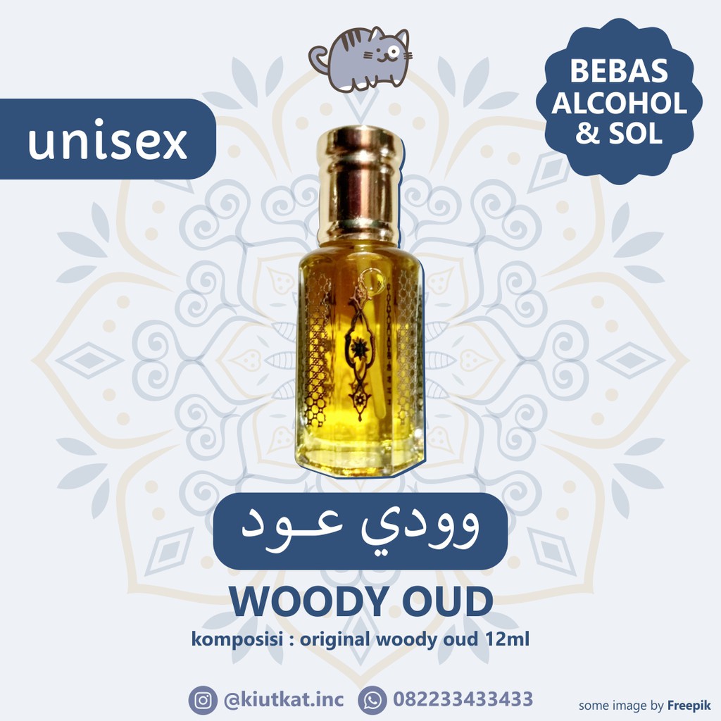 Jual WOODY OUD / WOODY ARABIAN OUD Original Isi 12ml Shopee Indonesia