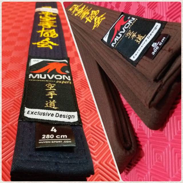 Jual Sabuk Coklat Muvon Bordir Toko Baju Karate | Shopee Indonesia