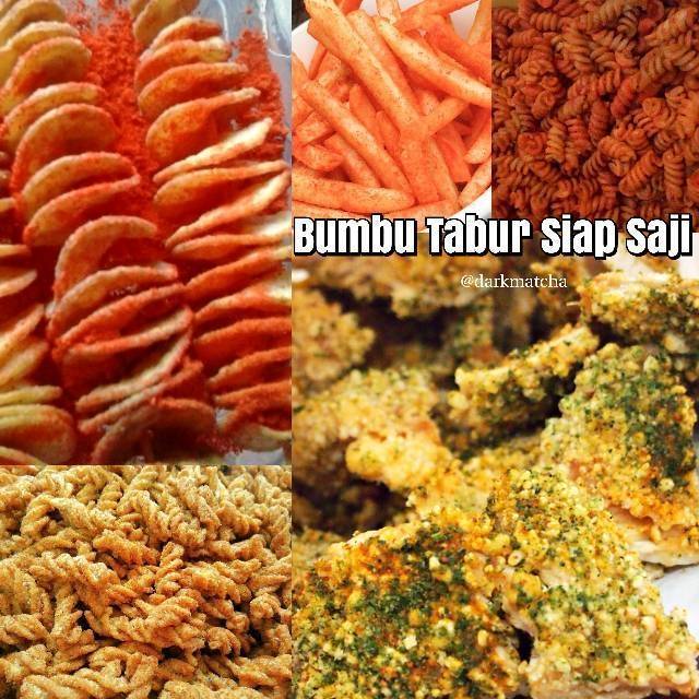 bumbu tabur 100 GR kentang goreng french fries bumbu keripik pedas bbq