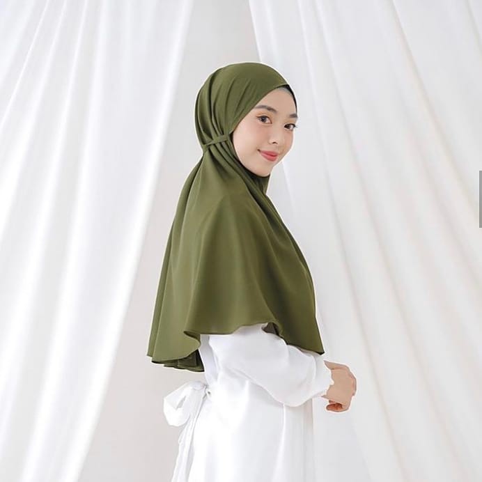Hijab Instant Tali Belakang Bergo Maryam simpel termurah praktis jilbab