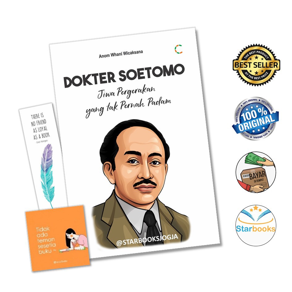 NEW!! BUKU DOKTER SOETOMO: JIWA PERGERAKAN YG TAK PERNAH PADAM (BIOGRAFI) -  CKLIK | Shopee Indonesia