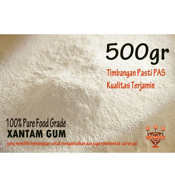 Xanthan Gum 500 gram Xantan Gum 500gram Pengental Xantham Gum Food