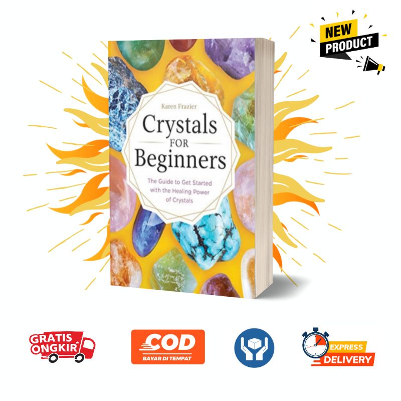 Jual Buku Crystals For Beginners Karen Frazier ( English ) Shopee Indonesia