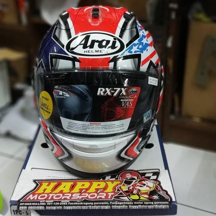 Jual Jual Helm Fullface Arai Rx7X Original Japan Size M L Xl Hayden Laguna Seca Murah | Shopee Indonesia