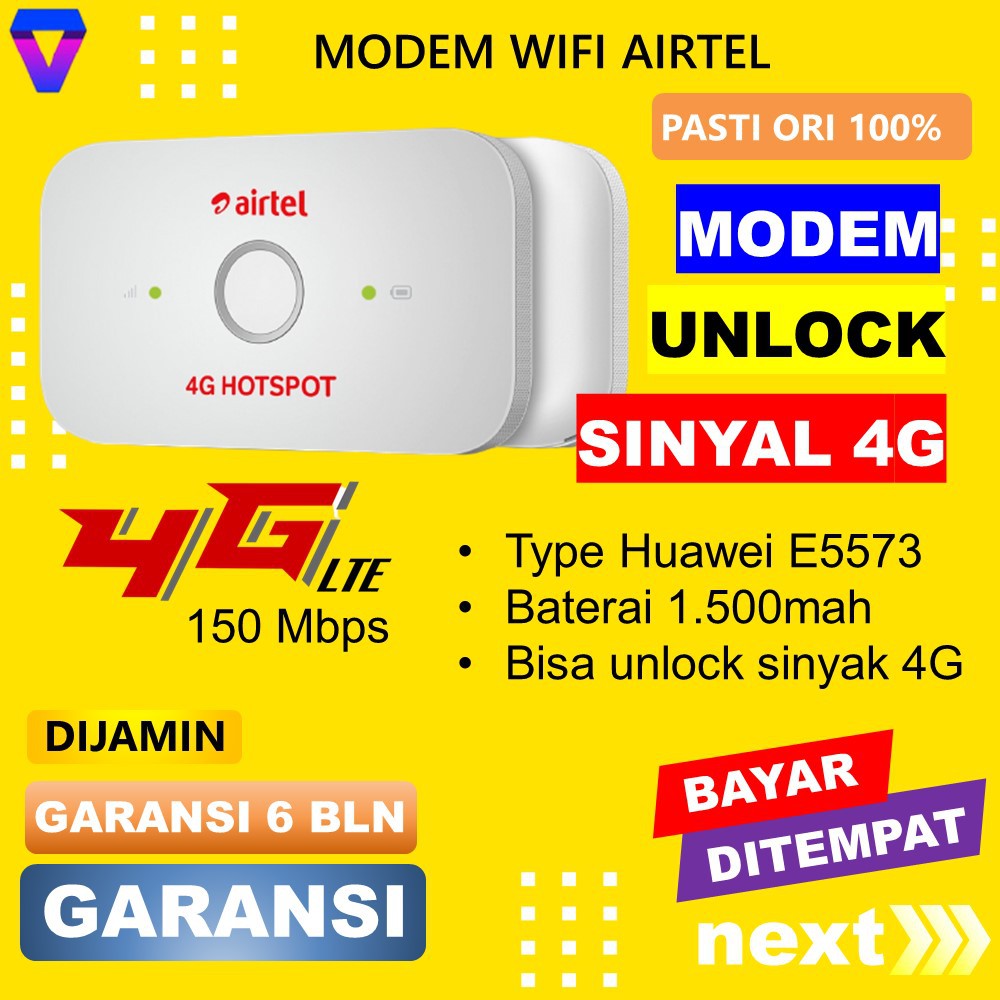 Jual MODEM WIFI PORTABLE MODEM 4G UNLOCK ALL OPERATOR GSM XL HOME