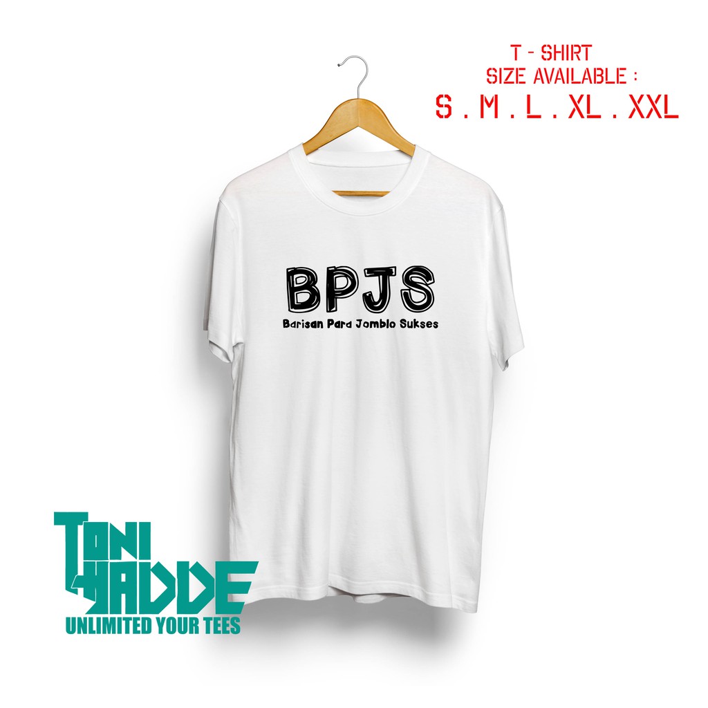 Kaos BPJS Jomblo Kaos Kata-Kata Lucu - Kaos Distro Pria | Shopee Indonesia