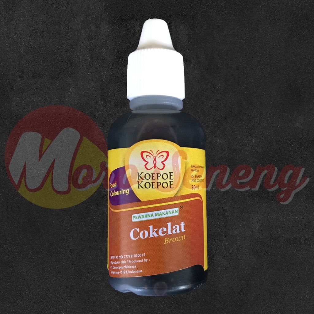 Jual Pewarna Makanan Coklat Koepoe Koepoe 30Ml | Shopee Indonesia
