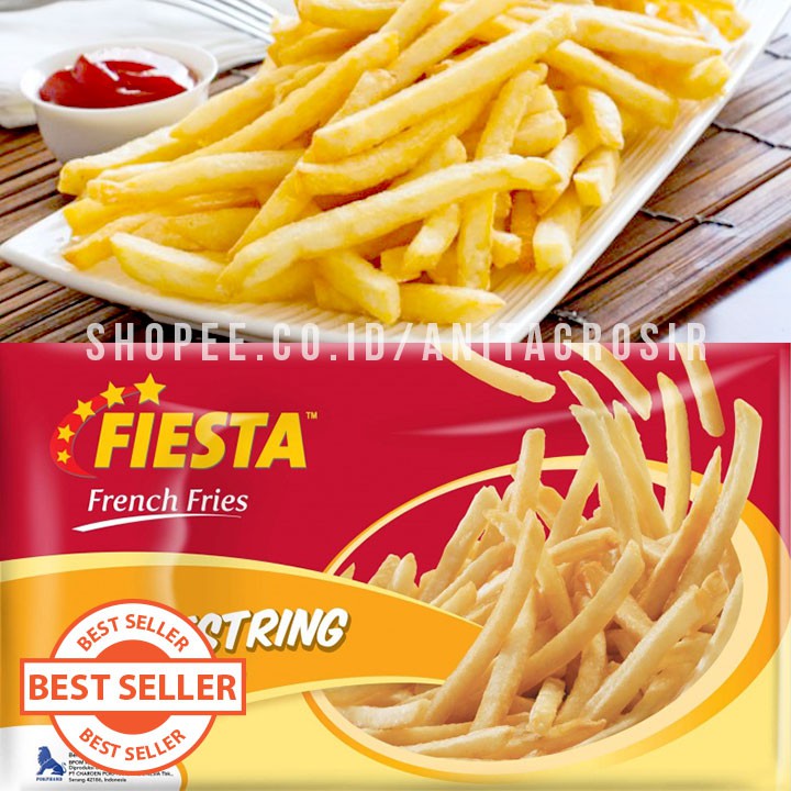 Kentang Goreng FIESTA Shoestring 500gr Cemilan Favorit Anak French