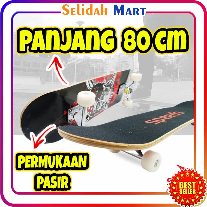 Jual SKATEBOARD SKATE BOARD FULLSET SKETBOARD SKATEBOARD DEWASA PAPAN