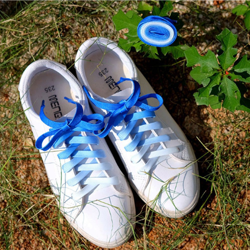 Bahan Tali Sepatu Sport Seni Melipat Tali Sepatu