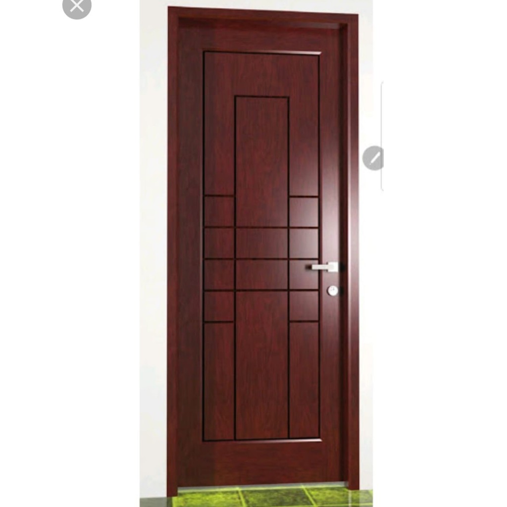 Kusen &amp; Pintu Kamar Kayu Meranti Oven | Shopee Indonesia