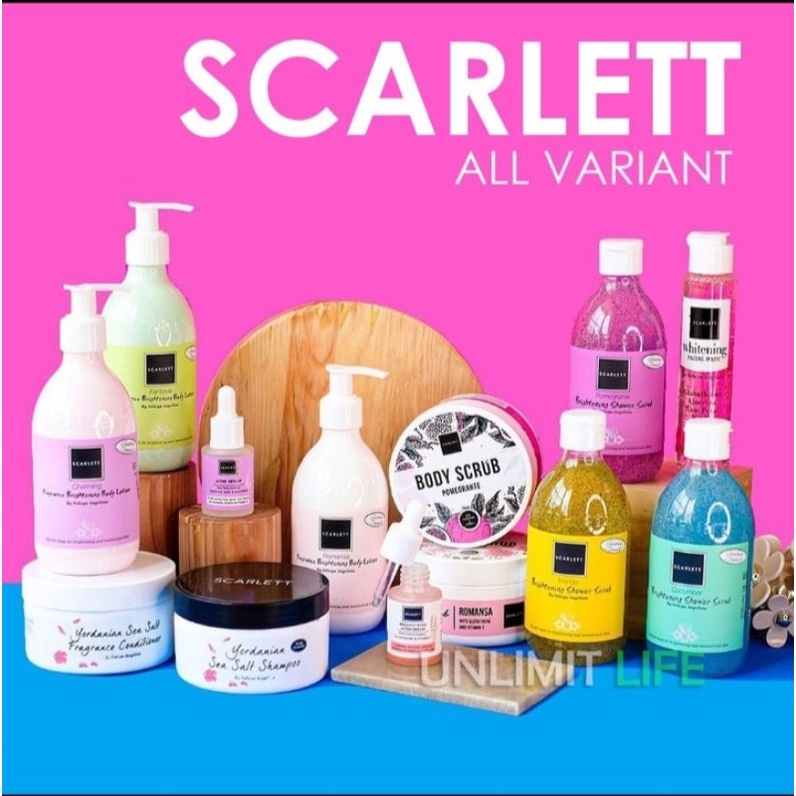 Jual Scarlett Whitening By Felicya Angelista Paket Lengkap Skincare Indonesia|Shopee Indonesia