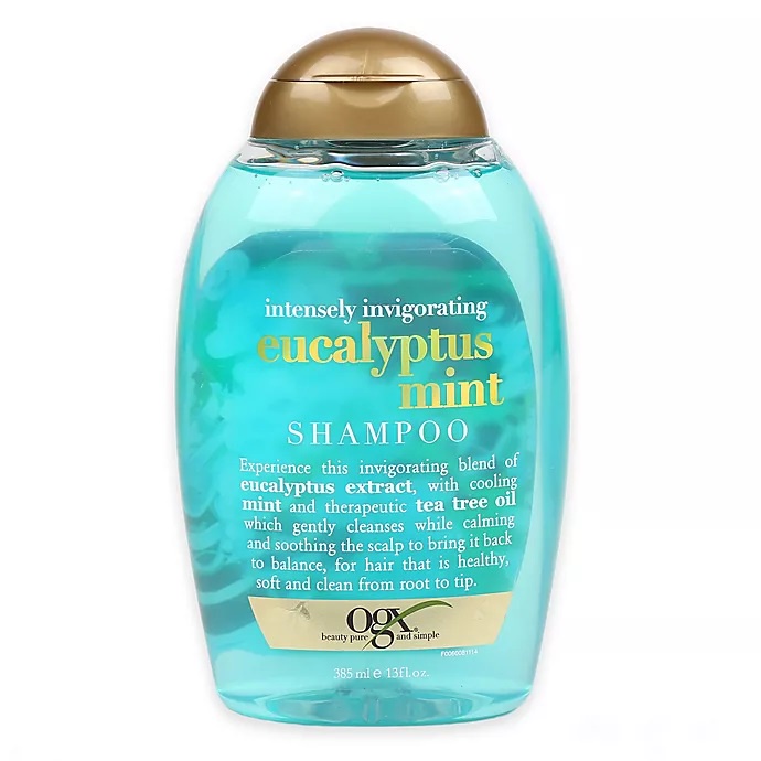 Jual OGX Intensely Invigorating Eucalyptus Plus Mint Shampoo 385ml