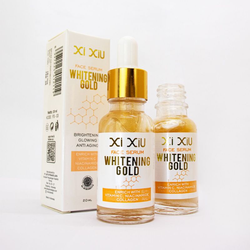 Jual Xi XiU Face Serum Whitening Gold (ORI Bergaransi) Indonesia
