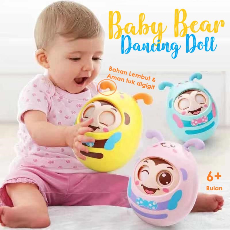 Mainan Interaksi Bayi / Boneka Balita / Mainan Gigit