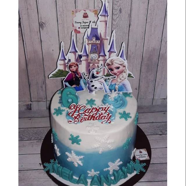Paling Baru Kue Ultah Frozen 1 Tingkat Alexandra Gardea