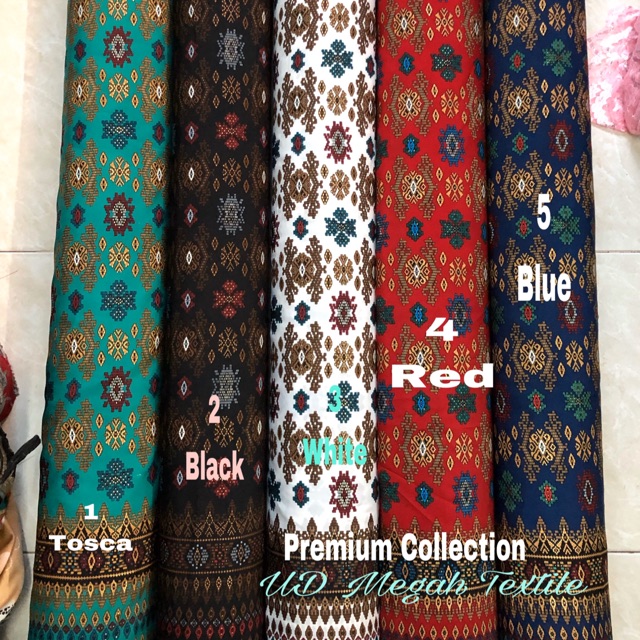 New 2020! (B166) Kain Batik Foil halus Prem motif Mewah Pria Wanita (lb120) Harga per 1meter