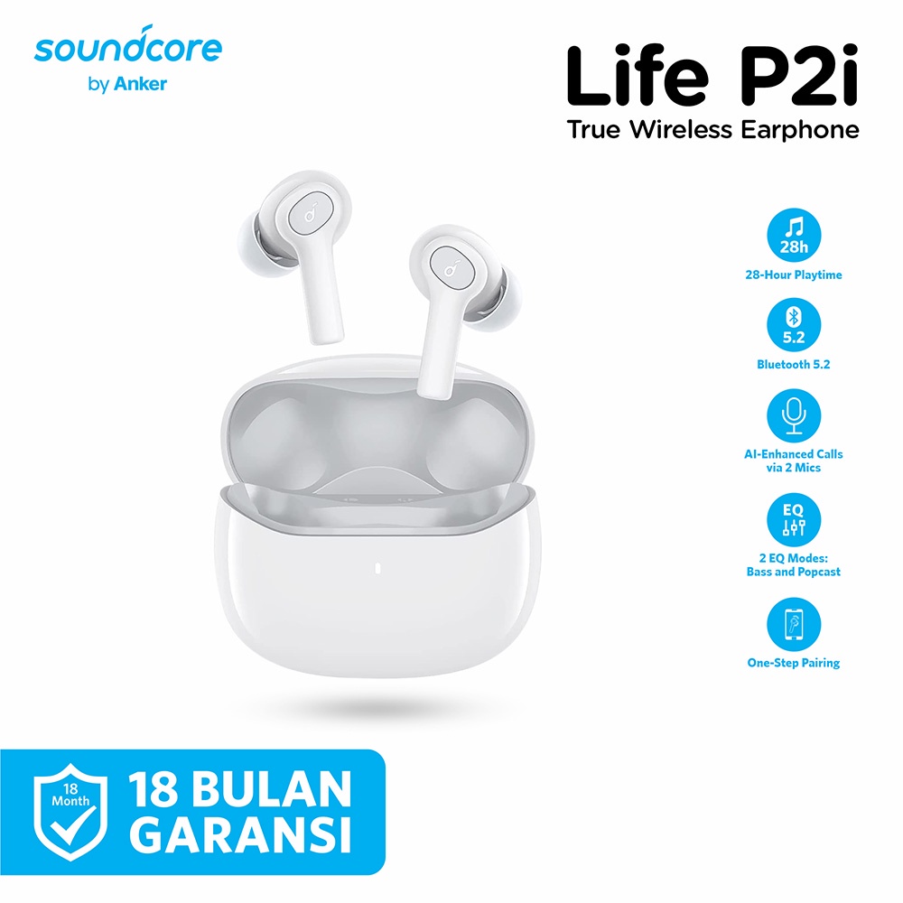 Jual True Wireless Earbuds Anker Soundcore Life P2i A3991 Shopee