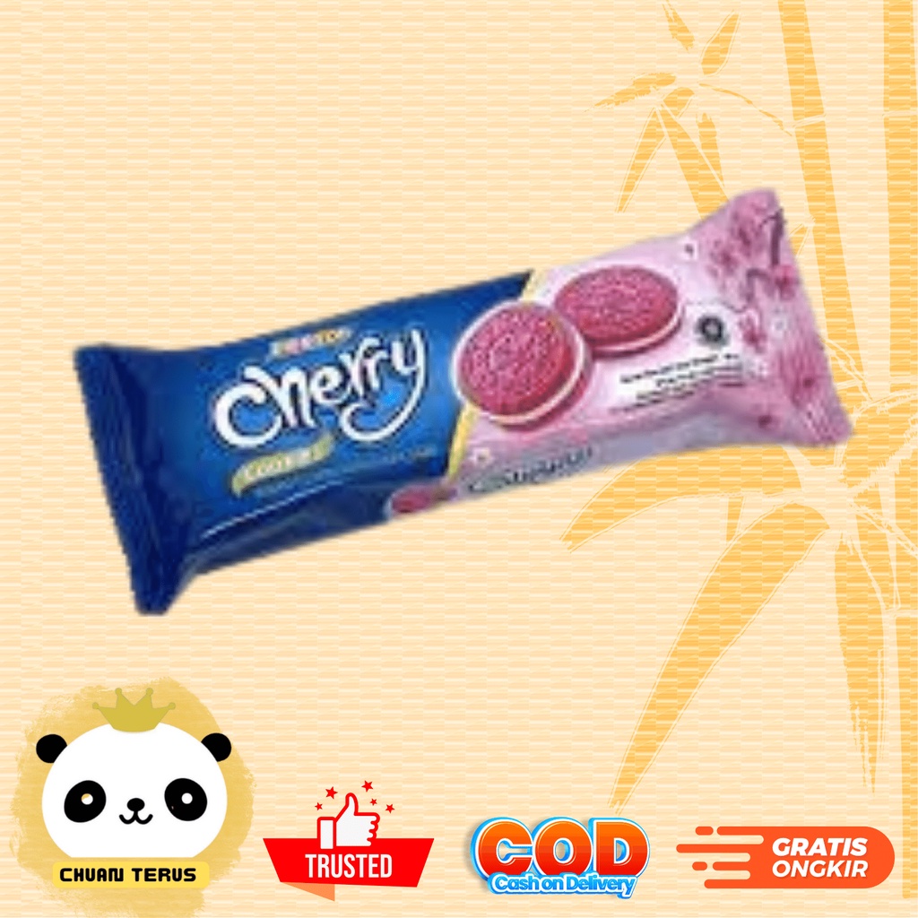 Jual BISKITOP CHERRY COOKIES 60g Biskuit Anak Dewasa Enak Rasa Buah