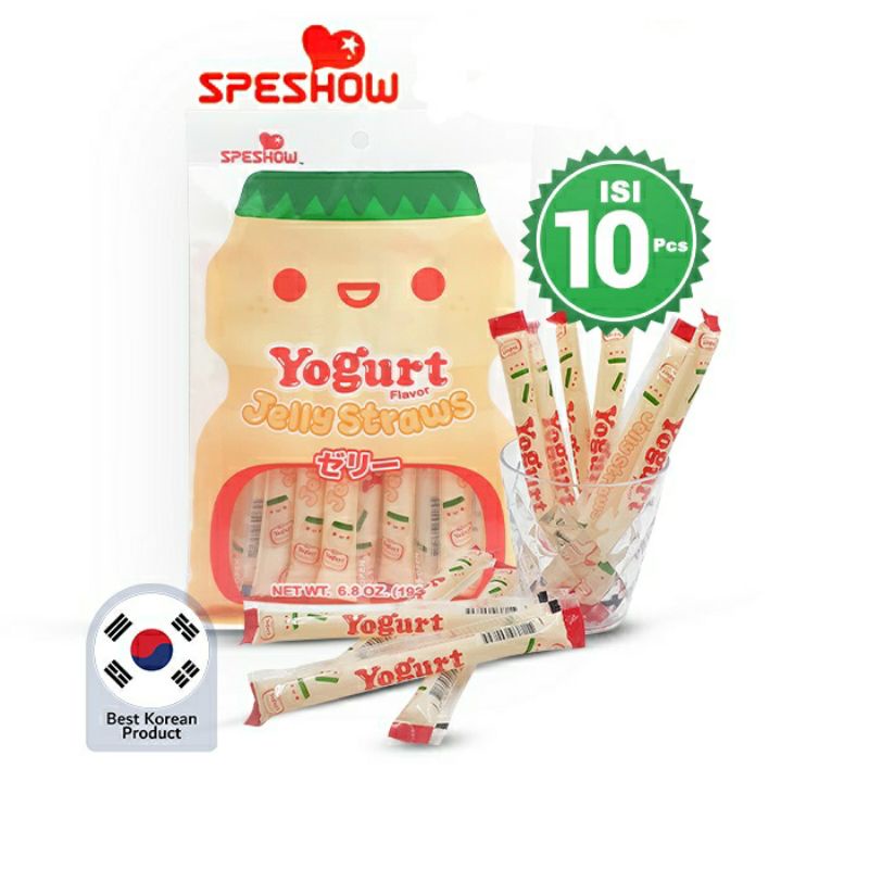 Jual Yogurt Jelly Straws Jeli Rasa Yogurt 193gram / Yogurt Korea Asli