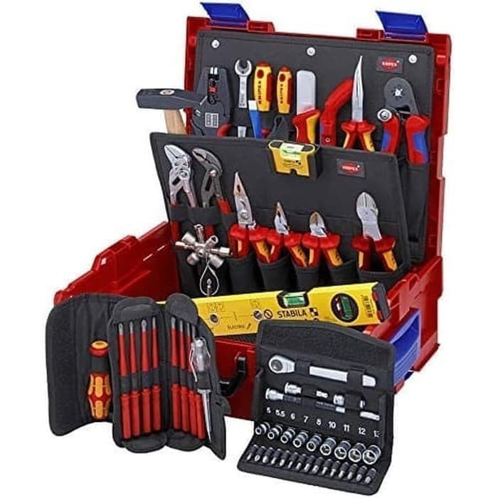Jual KNIPEX 00 21 19 LB E Toolkit Set Knipex LBoxx Electric Tool Box 65Pcs Shopee Indonesia