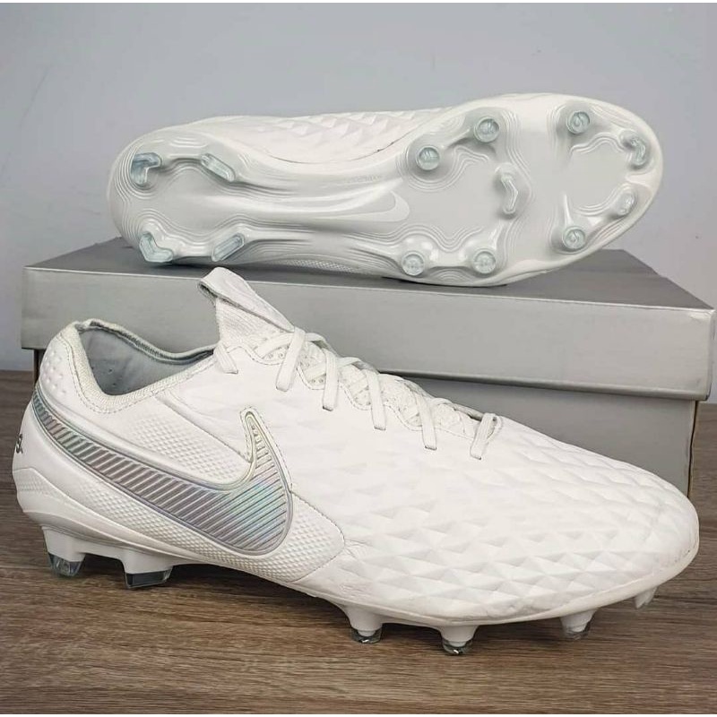 Jual Sepatu Bola Nike Tiempo Legend 8 Elite White Chrome Fg | Shopee Indonesia