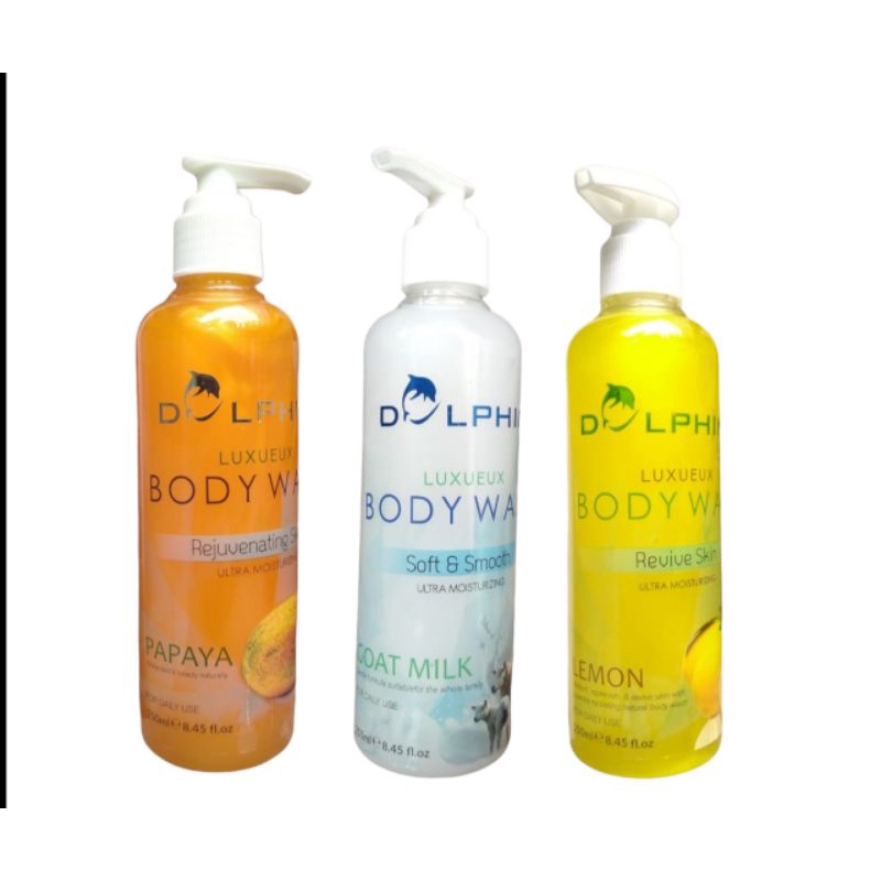 Jual Dolphin Body Wash / Dolphin Sabun Mandi Cair 250ml Shopee Indonesia