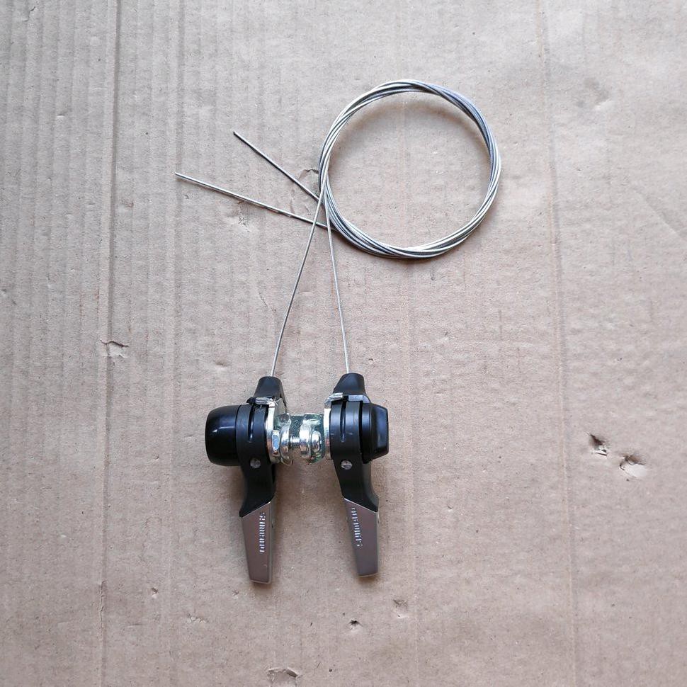 Jual Shifter Balap Shimano 7 Speed Index System. Shifter Road Bike. | Shopee Indonesia