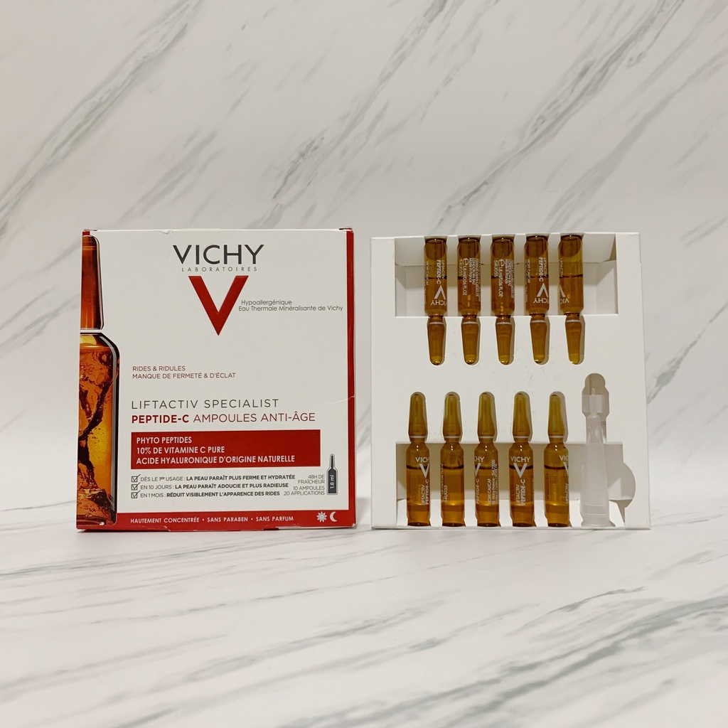 Jual Exp 03/23 Vichy Liftactiv Peptide C Ampoule Serum - Vitamin C Serum Ampul / Vit C | Shopee Indonesia