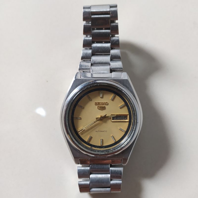 Jual jam tangan kuno jadul seiko 5 automatic Shopee Indonesia