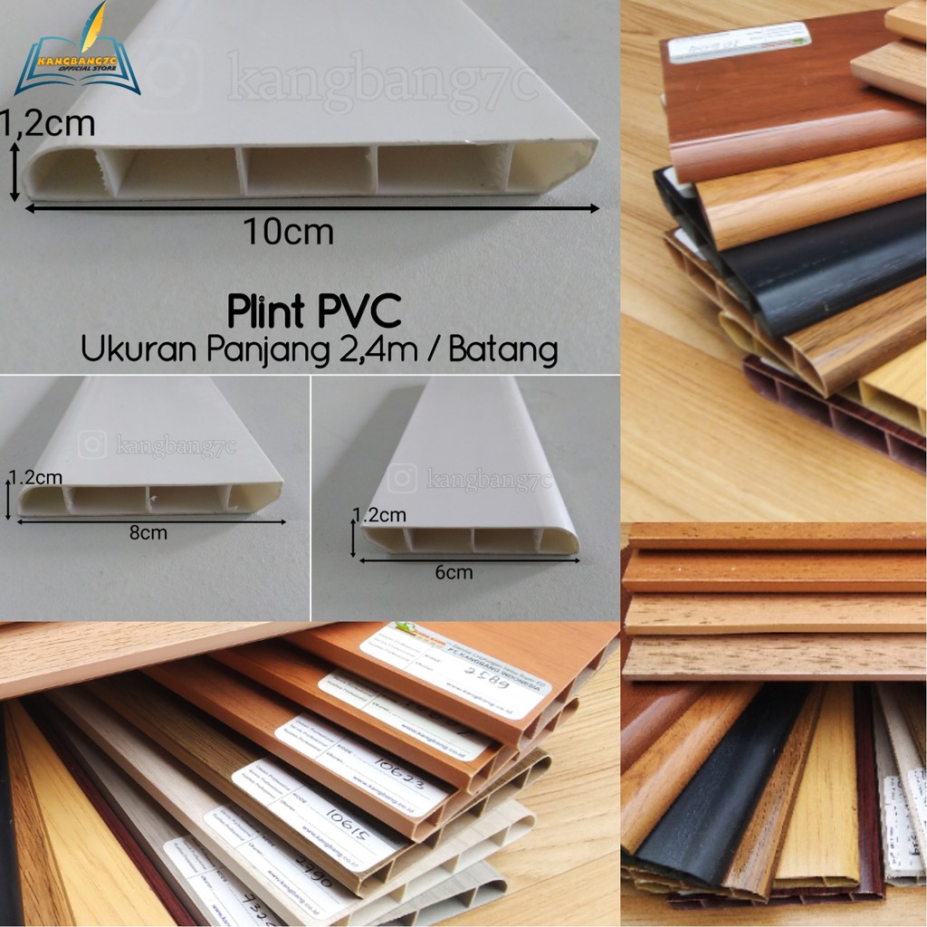 Jual Plint pvc Plin PVC List Plank Pvc List Lantai Skirting