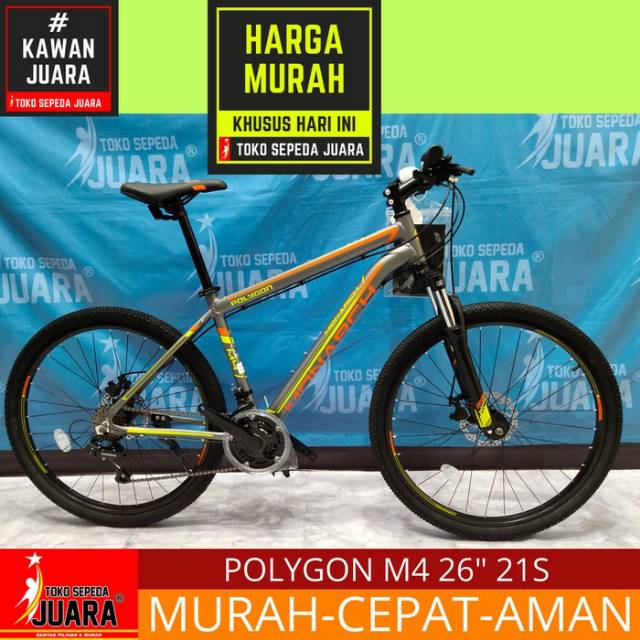 polygon mtb 26 inchi monarch 4.0 sepeda gunung Shopee Indonesia