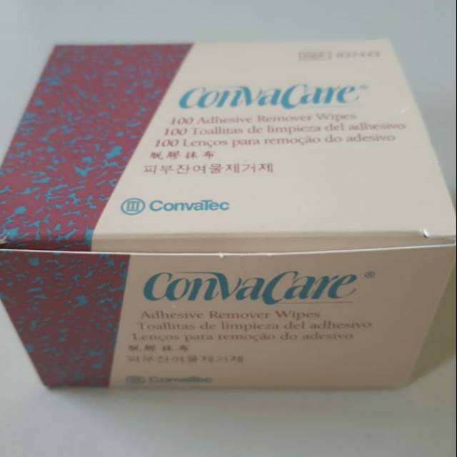 Jual CONVACARE ADHESIVE REMOVER WIPES /COVACARE /CONVATEC Shopee