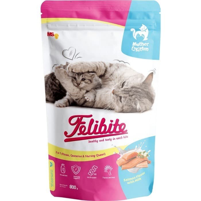 Felibite Mother & Kitten 800gr Makanan Kering Kucing Shopee Indonesia
